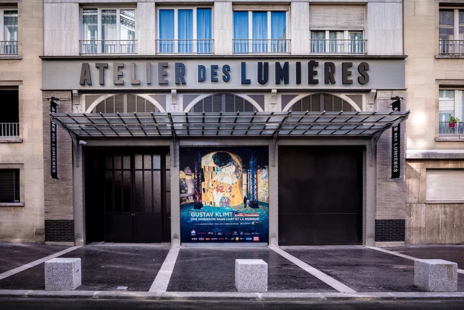 Atelier des Lumières im 11. Arrondissement von Paris